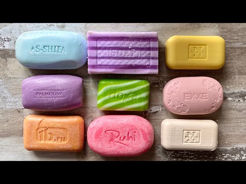 Видео: ASMR Soap cutting | Soap Carving|Резка мыла  | ASMR