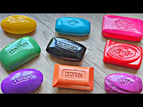 Видео: ASMR SOAP. 🧡💚💙Резка сухого мыла. Satisfying video🧡💚💙