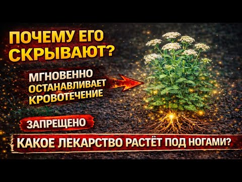 Видео: Как трава от 1000 болезней стала просто цветком — ахиллеин свёртывает кровь и убивает бактерии