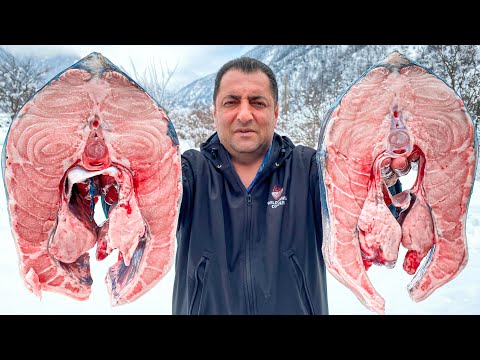 Видео: Вкуснейший Шашлык из Осетрины с Овощами и Фруктами! Моя самая любимая Рыба