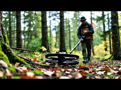 Видео: Пошук грибів та монет металошукачем X-Finder