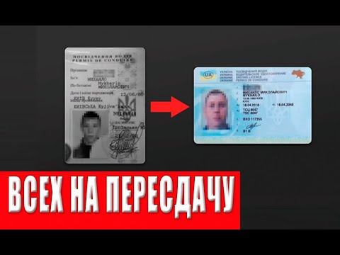 Видео: НА ПЕРЕСДАЧУ! Все водительские удостоверения на свалку   встречай новые! Сколько платить?