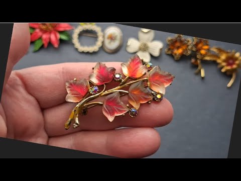 Видео: 787. Роскошь цветочных брошей