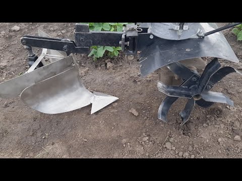 Видео: Первое окучивание картофеля