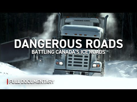Видео: Самые опасные дороги мира: борьба с ледяными дорогами Канады | Подлинный документальный фильм