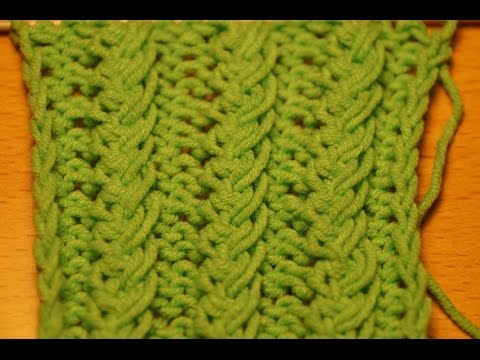 Видео: Вязание спицами. Резинка цепочка с вытянутыми петлями  ////  Knitting. Elastic string.