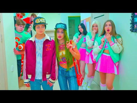 Видео: ДИАНА В ШОКЕ!!! ПАРЕНЬ ЗИП В ШКОЛЕ BUNNY С НОВОЙ ДЕВУШКОЙ!!!