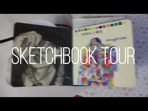 Видео: sketchbook tour | обзор на скетчбук |к-поп