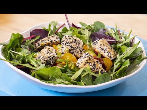 Видео: Яркий по вкусу салат для ужина в День Святого Валентина.