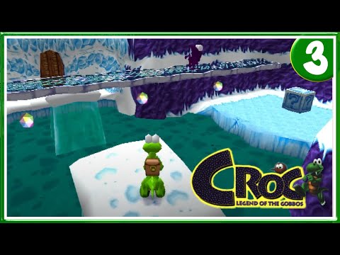 Видео: ЛЕДЯНОЙ МИР ➤ Croc: Legend of the Gobbos ➤ Прохождение #3