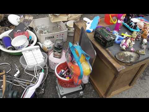 Видео: Flea market, Almaty. Блошиный рынок
