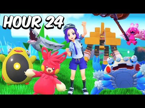 Видео: Я провел 24 часа, охотясь на SHINY в Pokemon Violet!