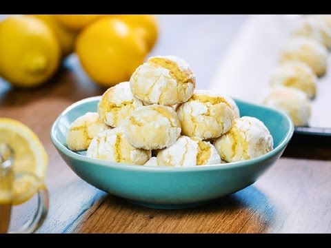 Видео: Лимонное печенье
