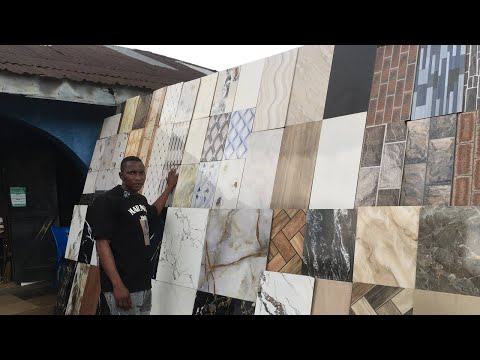 Видео: Цена на плитку в Бенин-Сити: испанская, нигерийская, индийская и итальянская плитка.