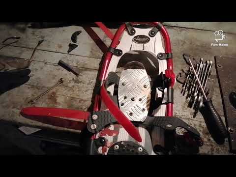 Видео: Ремонт снегоступов Раптор.