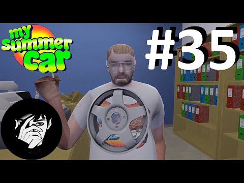 Видео: ПРИВЁЛ РАЛЛИЙНЫЕ ДИСКИ К МЕХАНИКУ! ► My Summer Car #35 с РУЛЁМ!