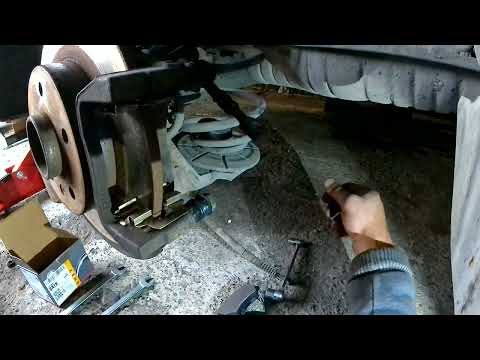Видео: Суппорт задний Opel Astra H Установка