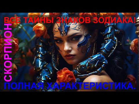 Видео: ♏ Полная характеристика знака ♏ Скорпион ♏ Астрология 🔮