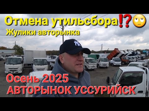 Видео: ОТМЕНА УТИЛЬСБОРА??? АВТОРЫНОК УССУРИЙСКА, СЛОМЛЕН НУ СТОИТ, ЦЕНЫ ВИДЕО ОСЕНЬ 2025