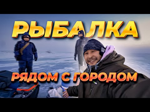 Видео: РЫБАЛКА вблизи от города / ТУТ ЕСТЬ РЫБА?/ С Днём зимней Рыбалки!!!