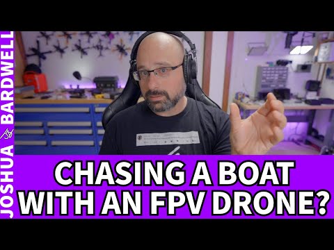 Видео: Преследовать лодку с FPV-дроном? С защитой пропеллеров? — Вопросы о FPV