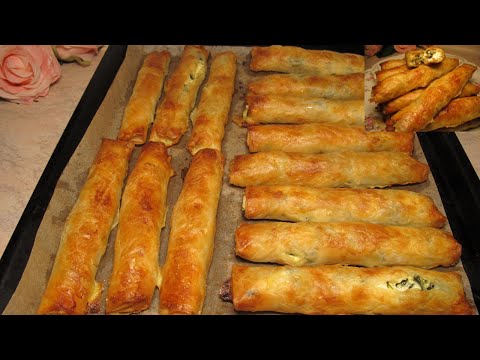 Видео: Вкусни, лесни и хрупкави банички със сирене и спанак.