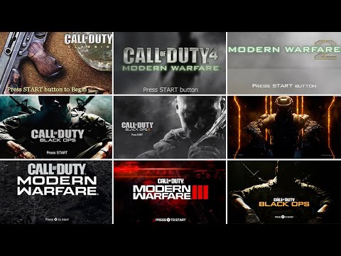 Видео: Нажмите кнопку «Пуск» Меню Эволюция в играх Call of Duty