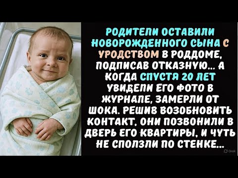 Видео: РОДИТЕЛИ оставили новорожденного МАЛЫША с уродством в роддоме… А через 20 лет замерли, увидев…