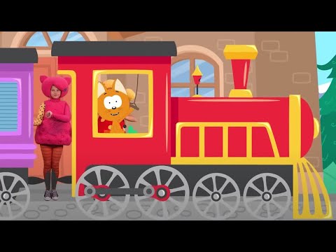 Видео: Чух-Чух-Чух КУКУТИКИ и Машинки - ПАРОВОЗИК Сборник Развивающих Песенок для детей, малышей