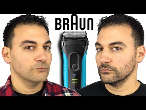Видео: Бритье бороды — Braun Series 3 Proskin 3040s Foil Shaver против Remington F5 5800 Electric Shaver