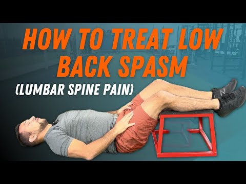 Видео: Как лечить спазм поясницы (боль в поясничном отделе позвоночника)