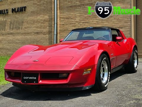 Видео: Chevrolet Corvette 1982 года на шоссе I-95 Muscle