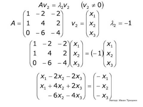 Видео: Собственные значения и собственные векторы матрицы (4)