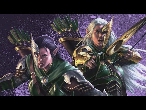 Видео: Total War: Warhammer III #1 Sisters of Twilight - Сёстры Сумерек  - легенда.