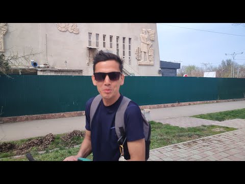 Видео: Тараз(Джамбул)Полный обзор улицы Жданова (ныне Желтоксан) до Коммунистической (ныне Толе би).