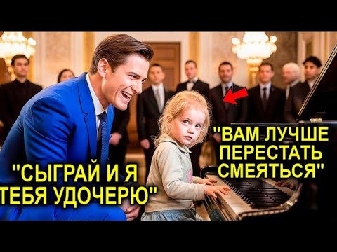 Видео: «Если Она Сыграет — Я Её Удочерю!» — Смеялся Миллионер… Пока Музыка Не Заставила Его Замолчать