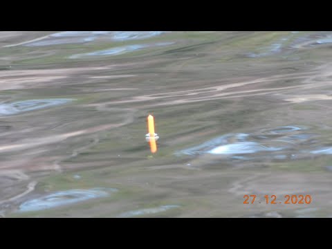 Видео: Плотва зимой ,под Новый Год, на маховую удочку