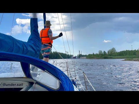 Видео: Прохождение шлюза. Лодейное поле. Видеодневник экспедиции. День 18