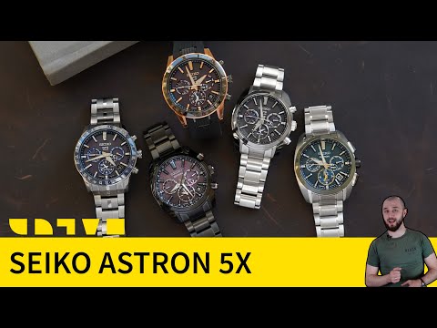 Видео: Новое поколение Seiko Astron GPS Solar 5x - самые точные часы в мире
