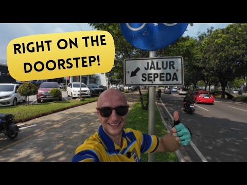 Видео: Я открыл для себя рай для велосипедистов рядом с Джакартой!