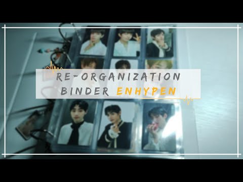 Видео: ре_организация биндера 💟 enhypen