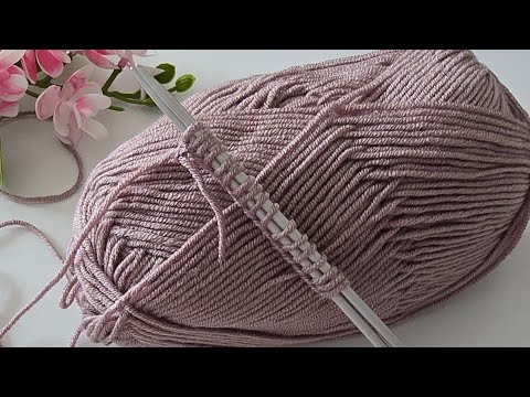 Видео: 🧶Простые узоры для вязания шарфа, берета, жилета, шали и одеяла