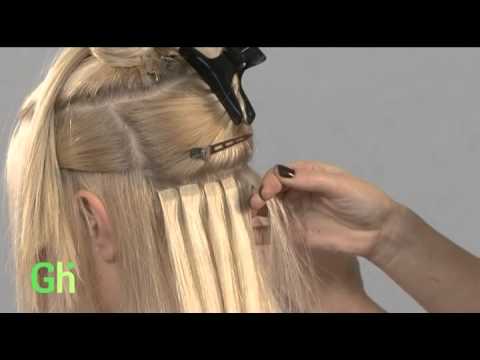 Видео: Микронаращивание лентами от Goodhair