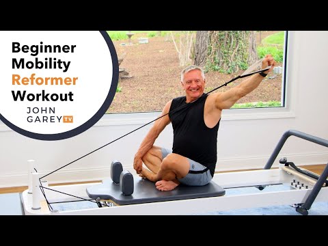 Видео: 20-минутная тренировка мобильности для начинающих с реформером