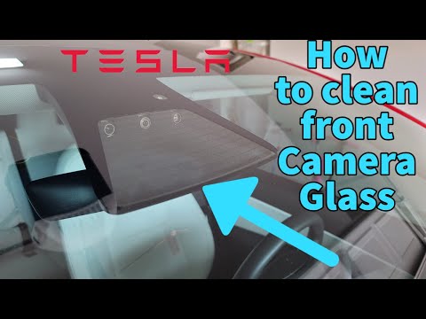 Видео: Как очистить конденсат с передней камеры Tesla #tesla
