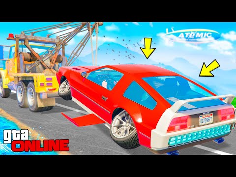 Видео: УГНАЛ ЛЕТАЮЩИЙ ДЕЛОРИАН БУДУЩЕГО ! - БИТВА ЭВАКУАТОРОВ В ГТА 5 ОНЛАЙН