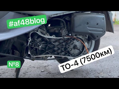 Видео: ТО-7500 -8- Honda Lead 50 af48