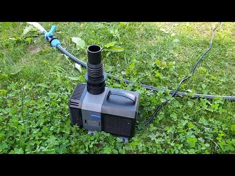 Видео: Плавательный пруд на даче с био-плато, часть 5. Насос и трубы в био-плато.
