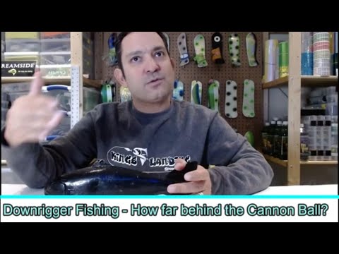 Видео: Троллинг на даунриггере: как долго тянется поводок за пушечным ядром? #Флэшер #ОзероОнтарио #Вели...