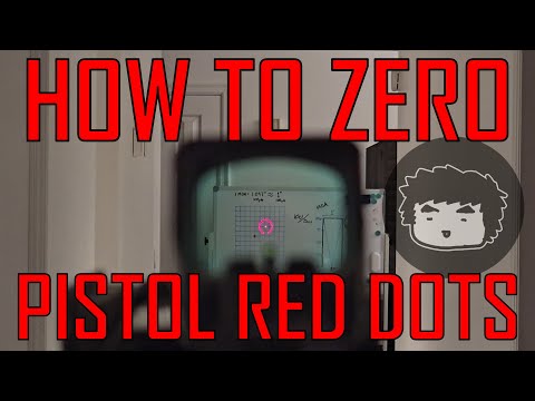 Видео: КАК ПРИСТРОИТЬСЯ: КРАСНЫЕ КОЛЛИМЕТРЫ ДЛЯ ПИСТОЛЕТНОГО ПРИЦЕЛА